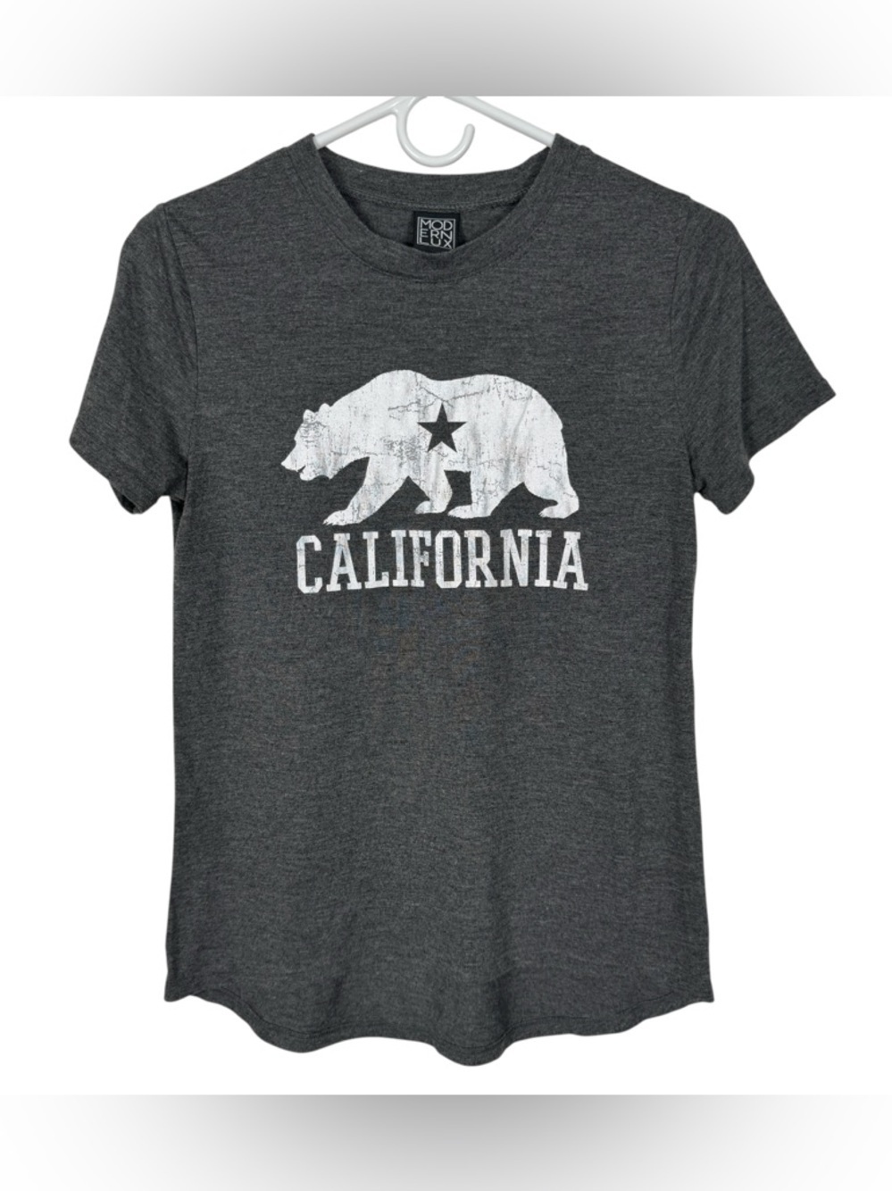 Modern Lux Gray California Tee, Size S